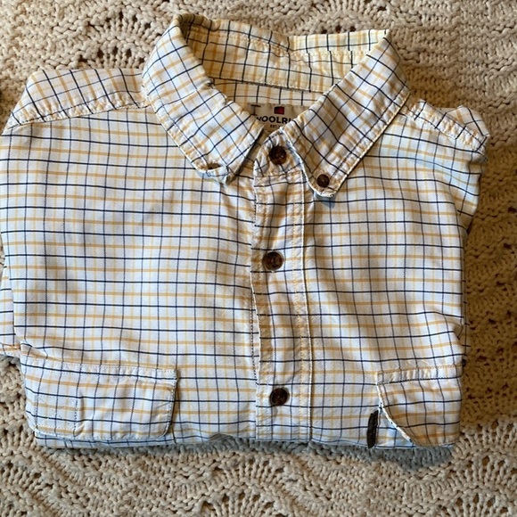 Woolrich mens XL 100% cotton button down shirt Midweight cooler weather classic - Picture 8 of 10
